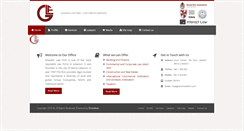 Desktop Screenshot of ghanemlawfirm.com